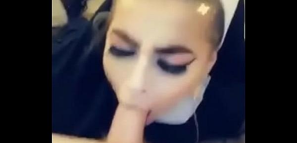  Slutty Nun gets fucked and receives a big creampie